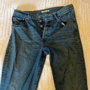 GRLFRND Karolina Medium Wash High Rise Jeans Size 31